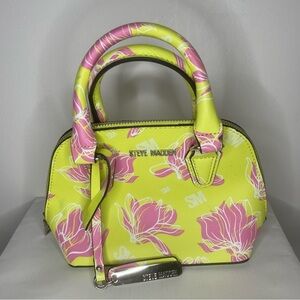Steve Madden Yellow and Pink Mini Bag